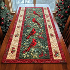 Red Wings of Wonder Table Runner