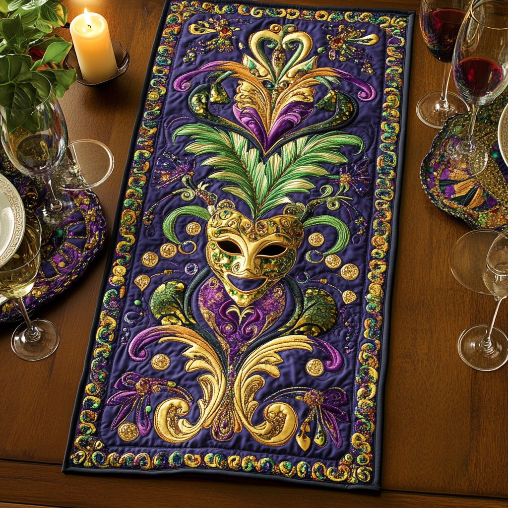 Regal Radiance Table Runner