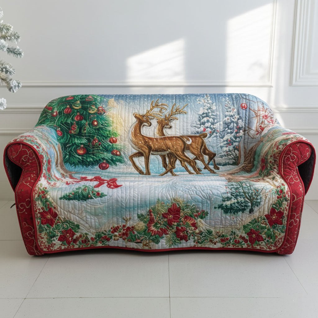 Reindeer Dreamscape Sofa Cover