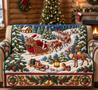 Reindeer Forest Ride Sofa Cover