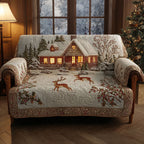 Reindeer Lodge Sofa Cover
