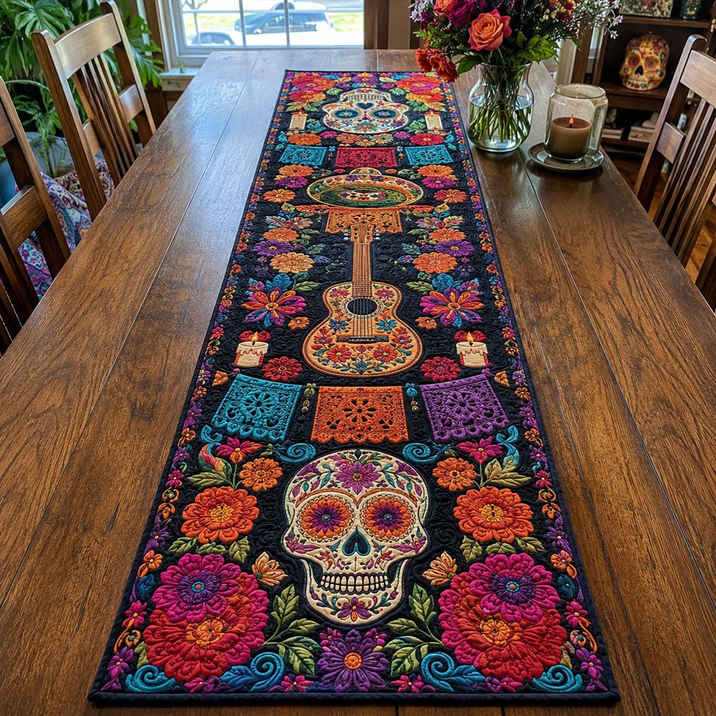 Remembered in Color Table Runner
