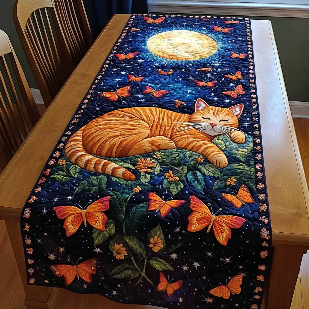 Restful Fur Table Runner