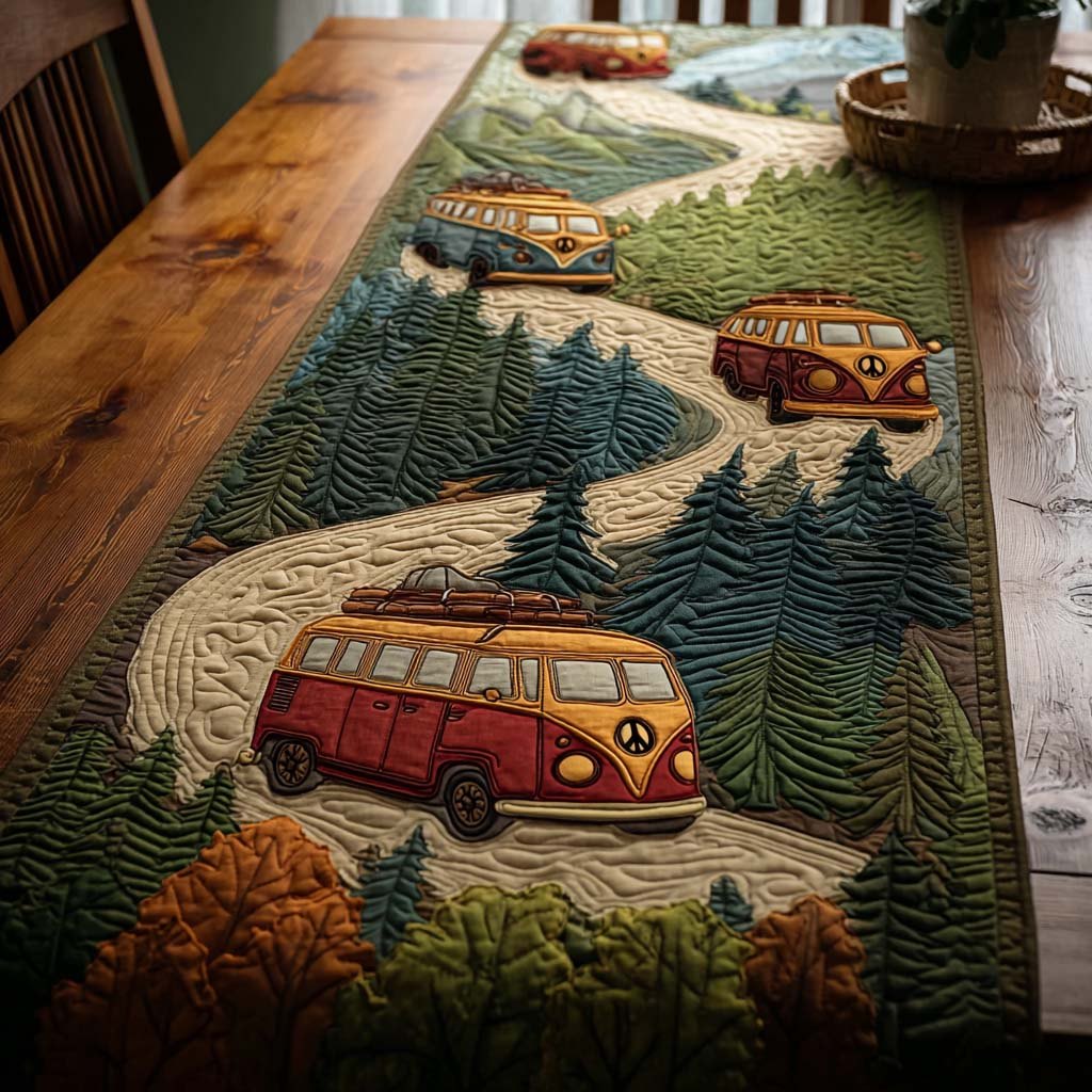 Retro Escape Table Runner