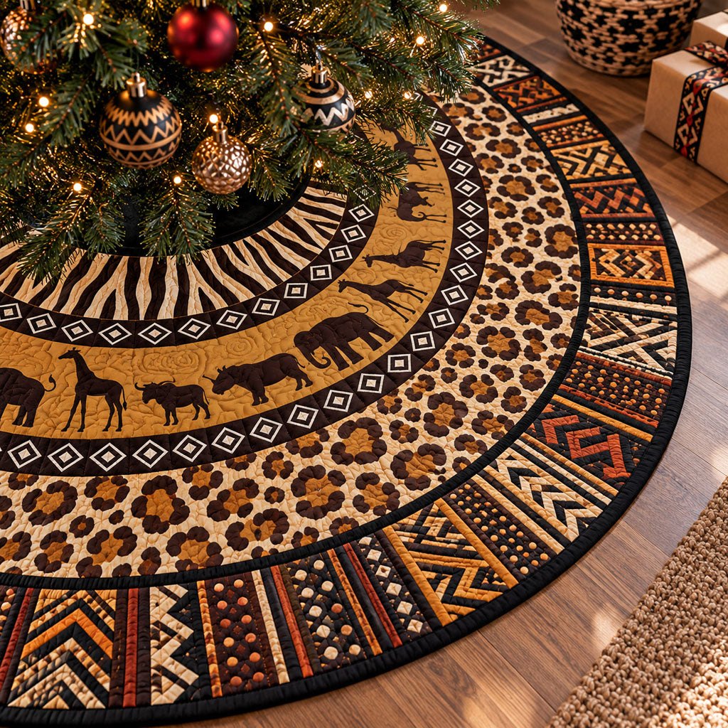 Rhythm of Heritage Christmas Tree Skirt
