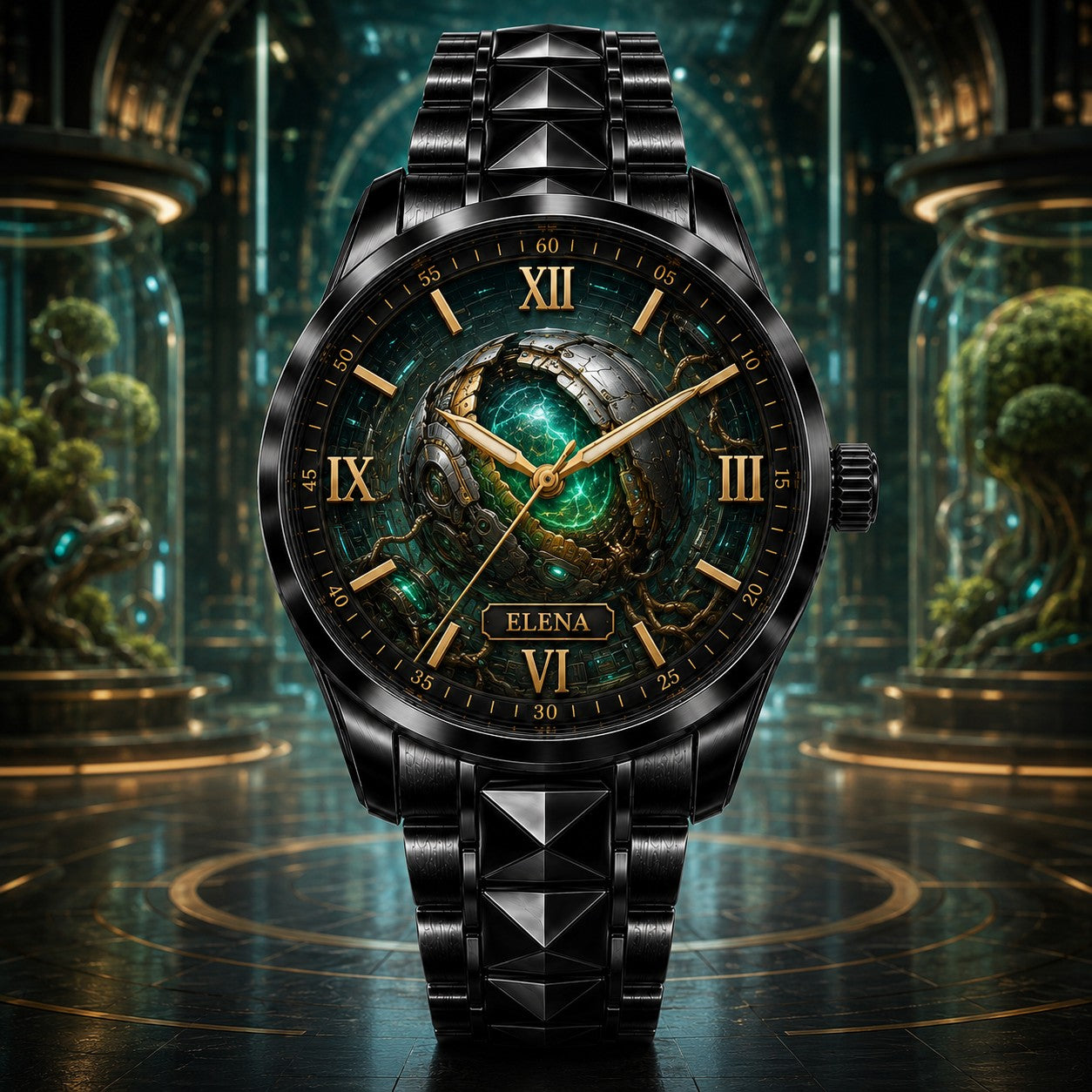 Custom Name Watch — personalized with a custom name