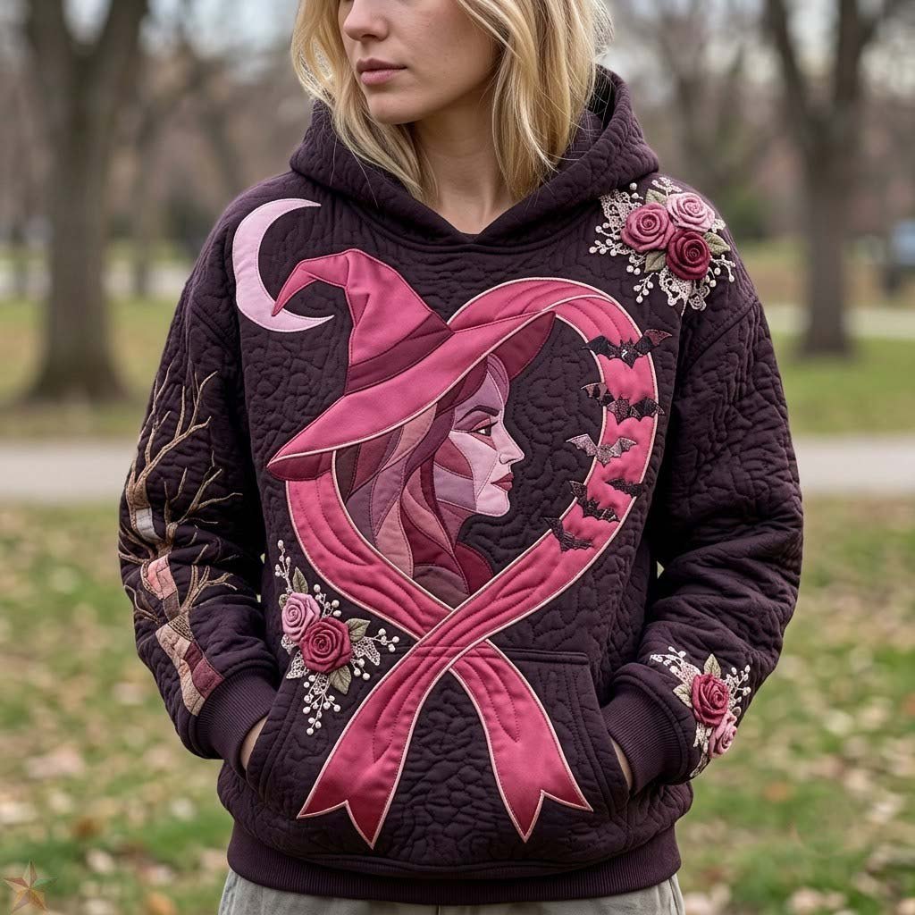 Ribbon Becomes the Witch hoodie, all-over print