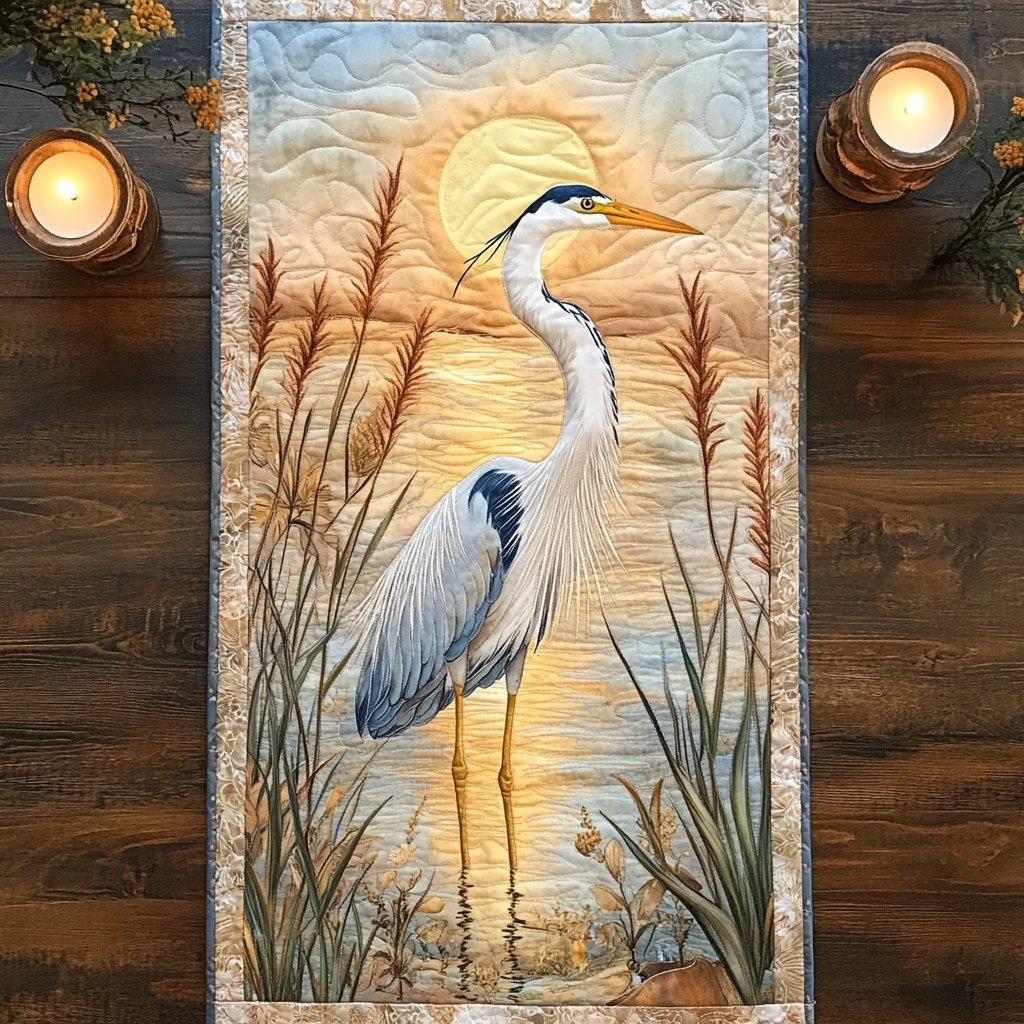 River Blossom Table Runner