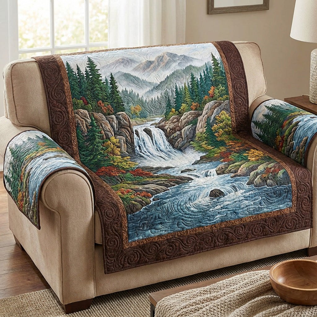 River Cascade Sofa Cover