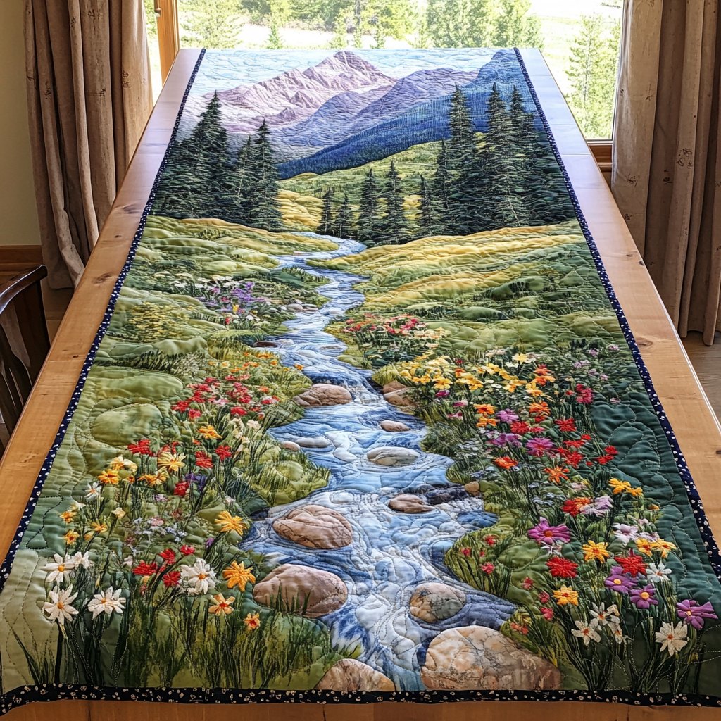 River Path Table Runner