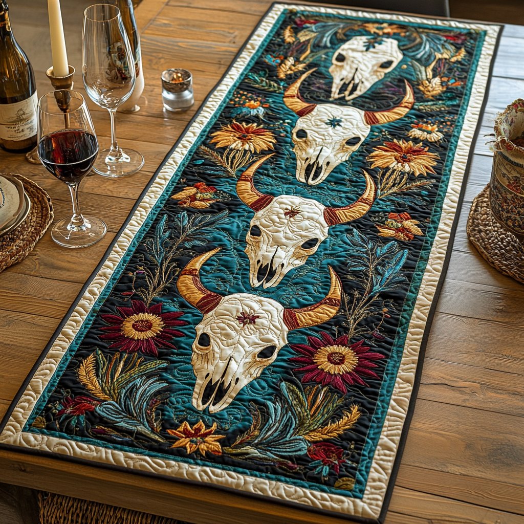 Riverstone Path Table Runner