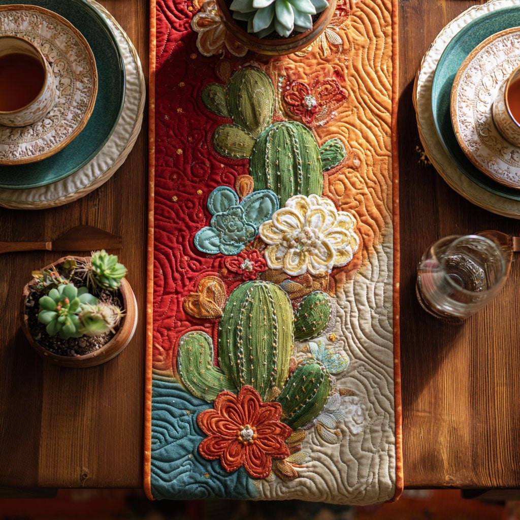 Roadtrip Prickles Table Runner