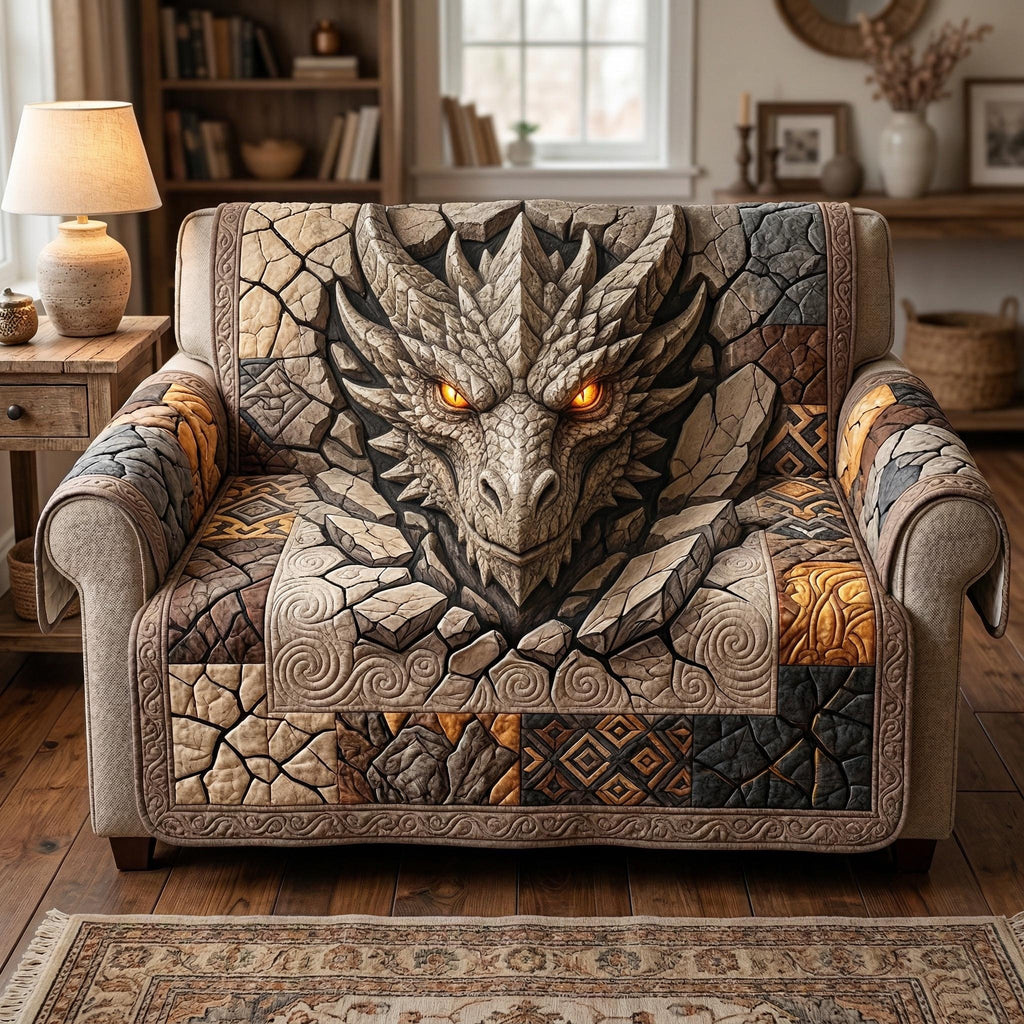 Rockburst Dragon Sofa Cover