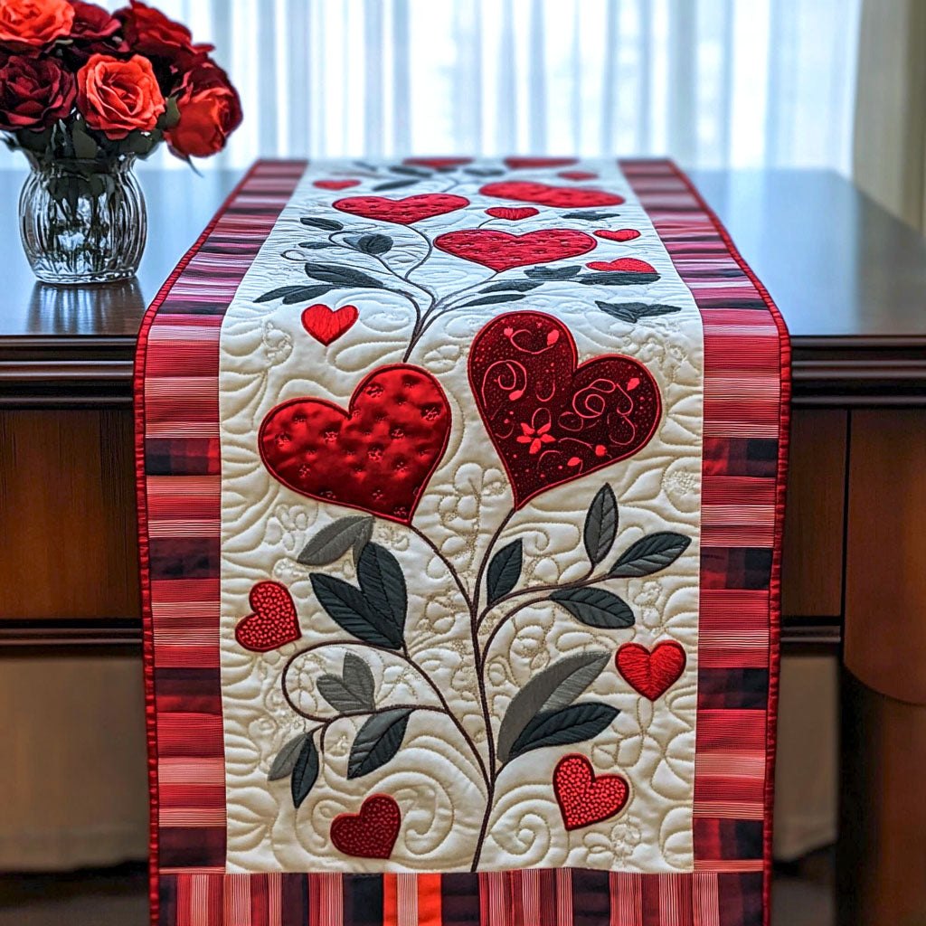 Romance Bloom Table Runner