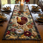 Rooster Bloom Table Runner