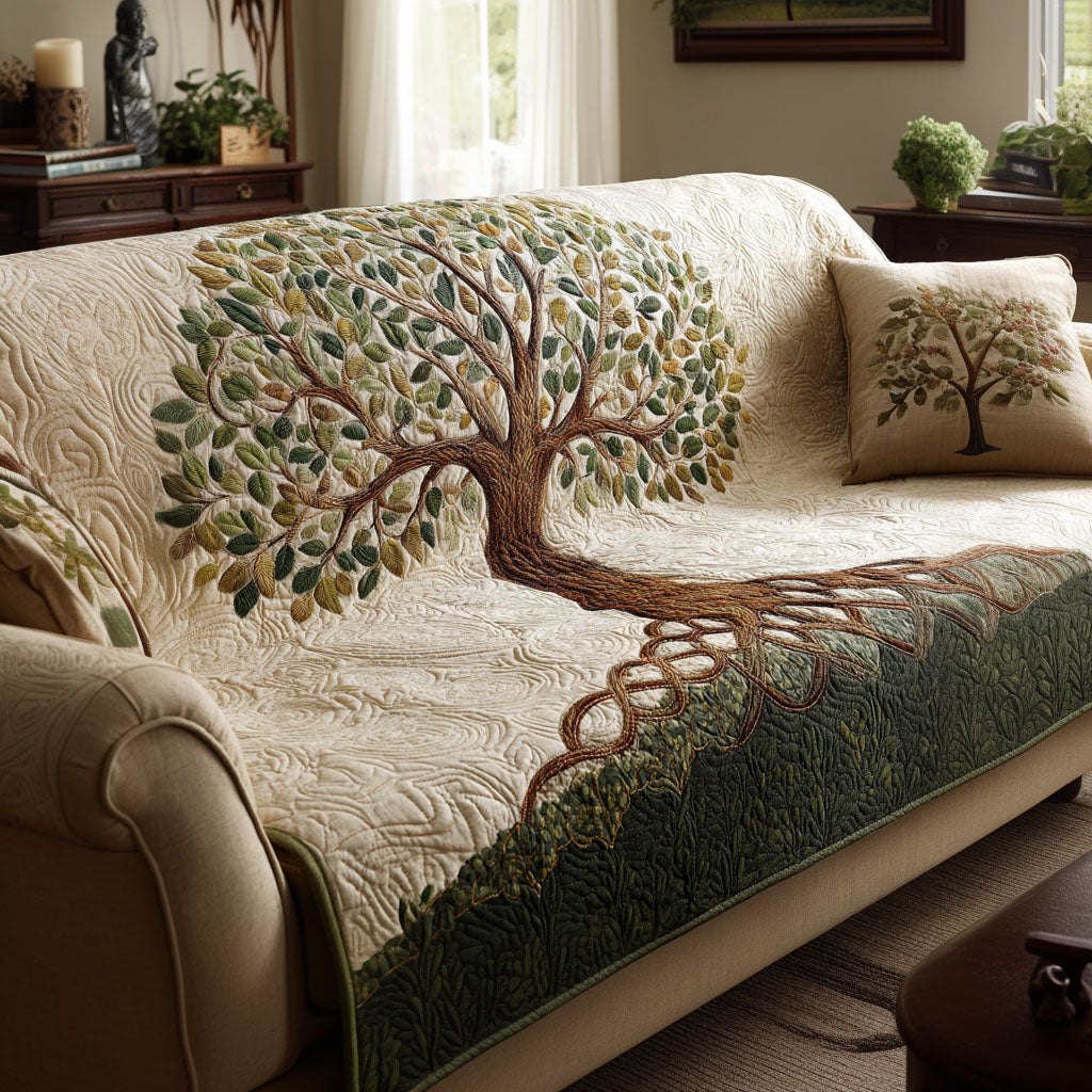 Rooted Glow Sofa Cover