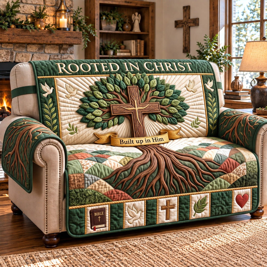 Rooted in Christ Sofa Cover