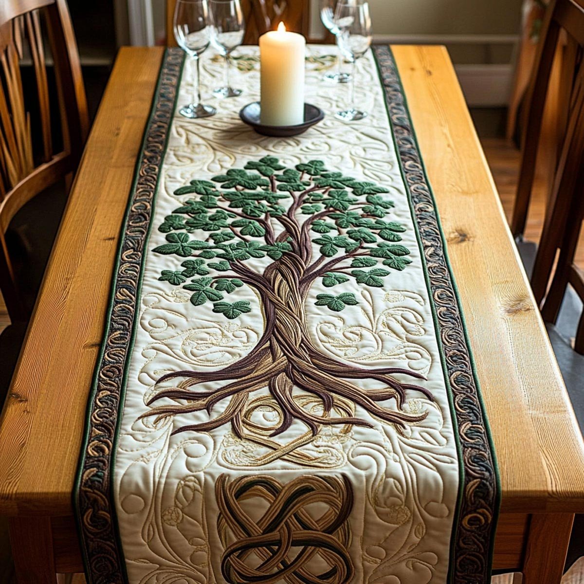 Rooted Spirit Table Runner