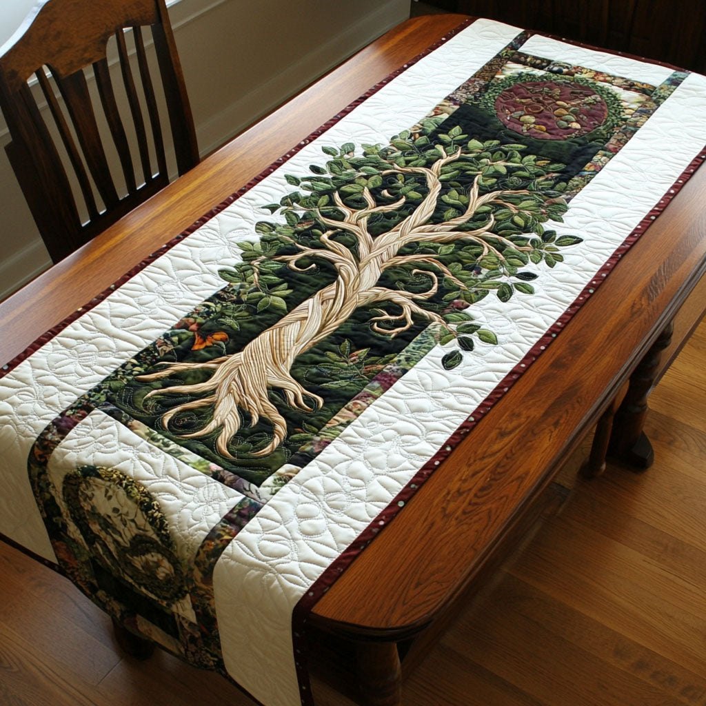 Roots of Tranquility Table Runner
