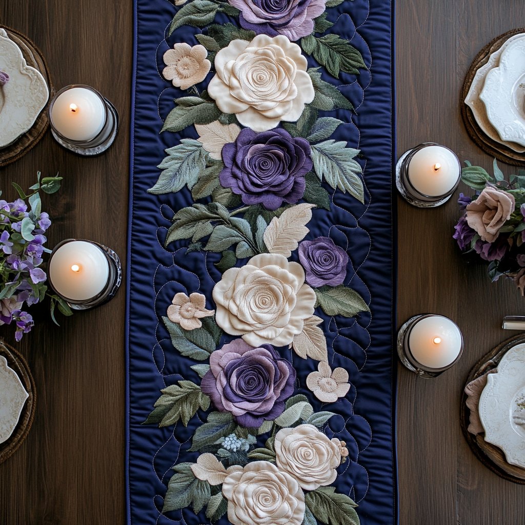 Rose Bliss Table Runner