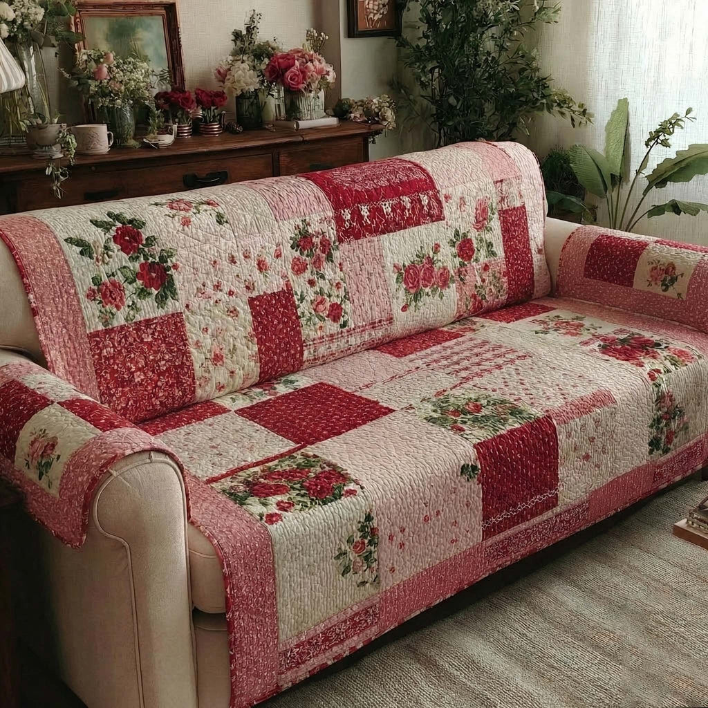 Rose Manor Heirloom Sofa Cover