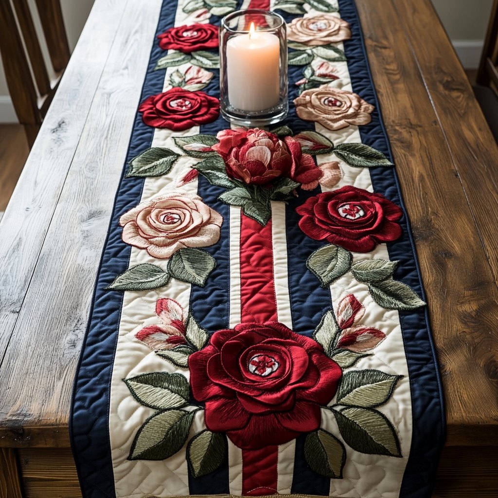 Rose Union Table Runner
