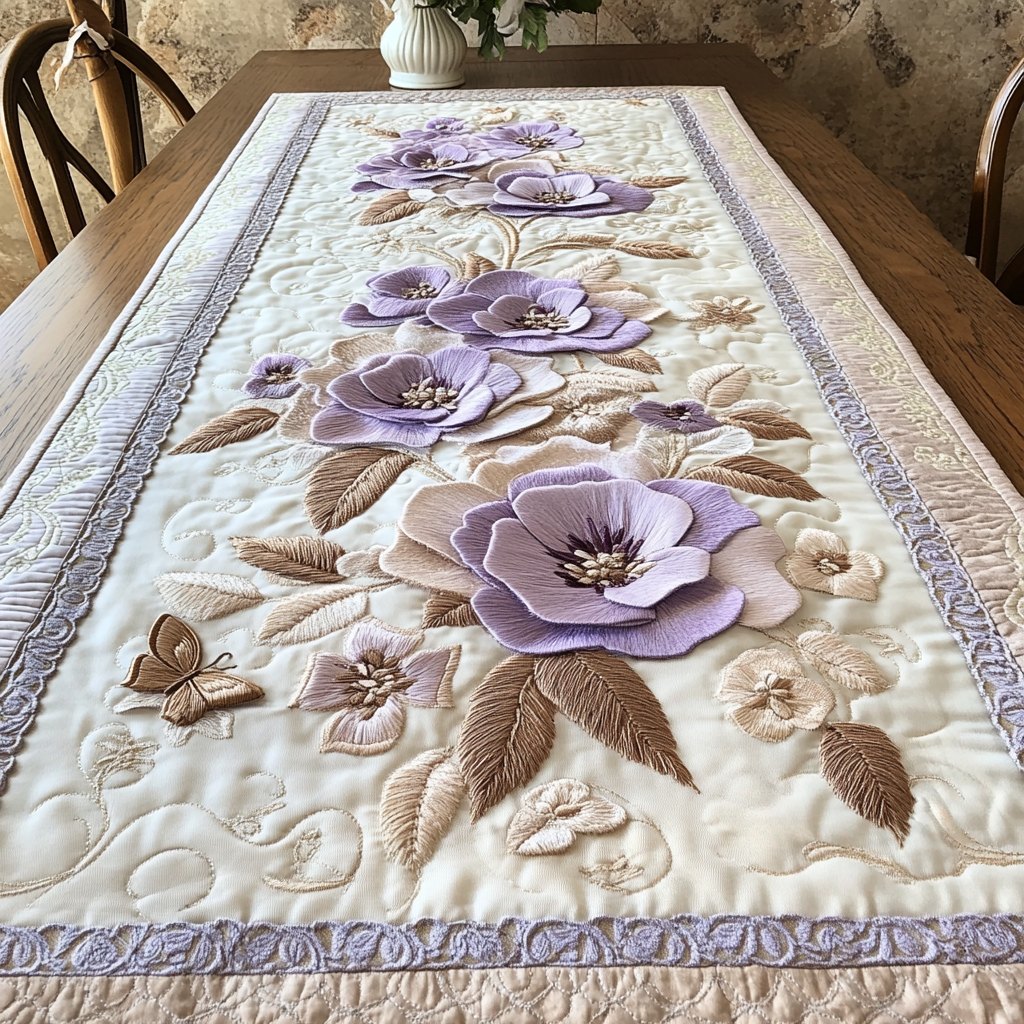 Rosy Reverie Table Runner