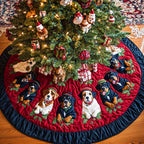 Rottweiler Noel Night Christmas Tree Skirt
