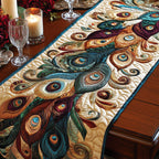 Royal Feather Table Runner