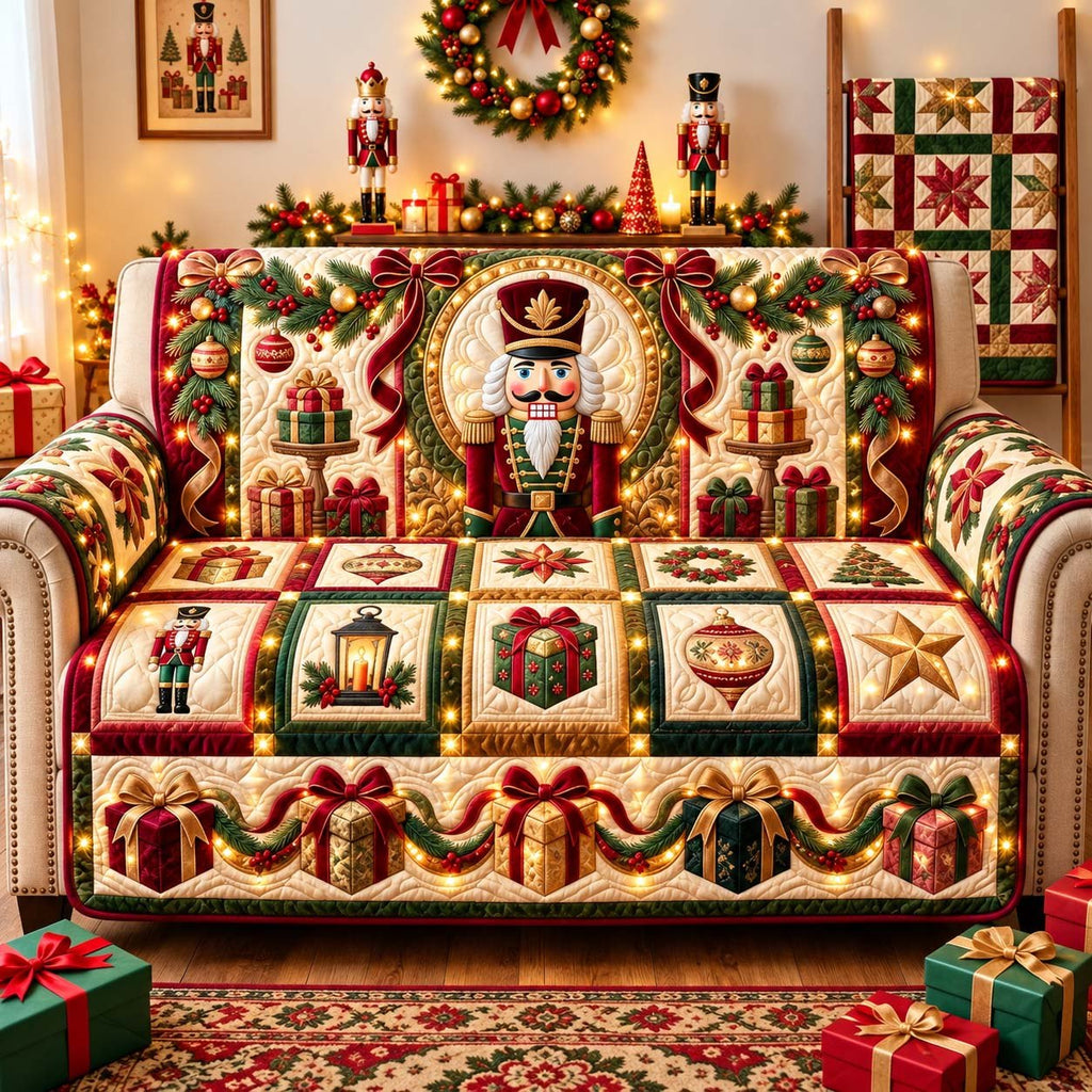 Royal Holiday Soldier Sofa Cover