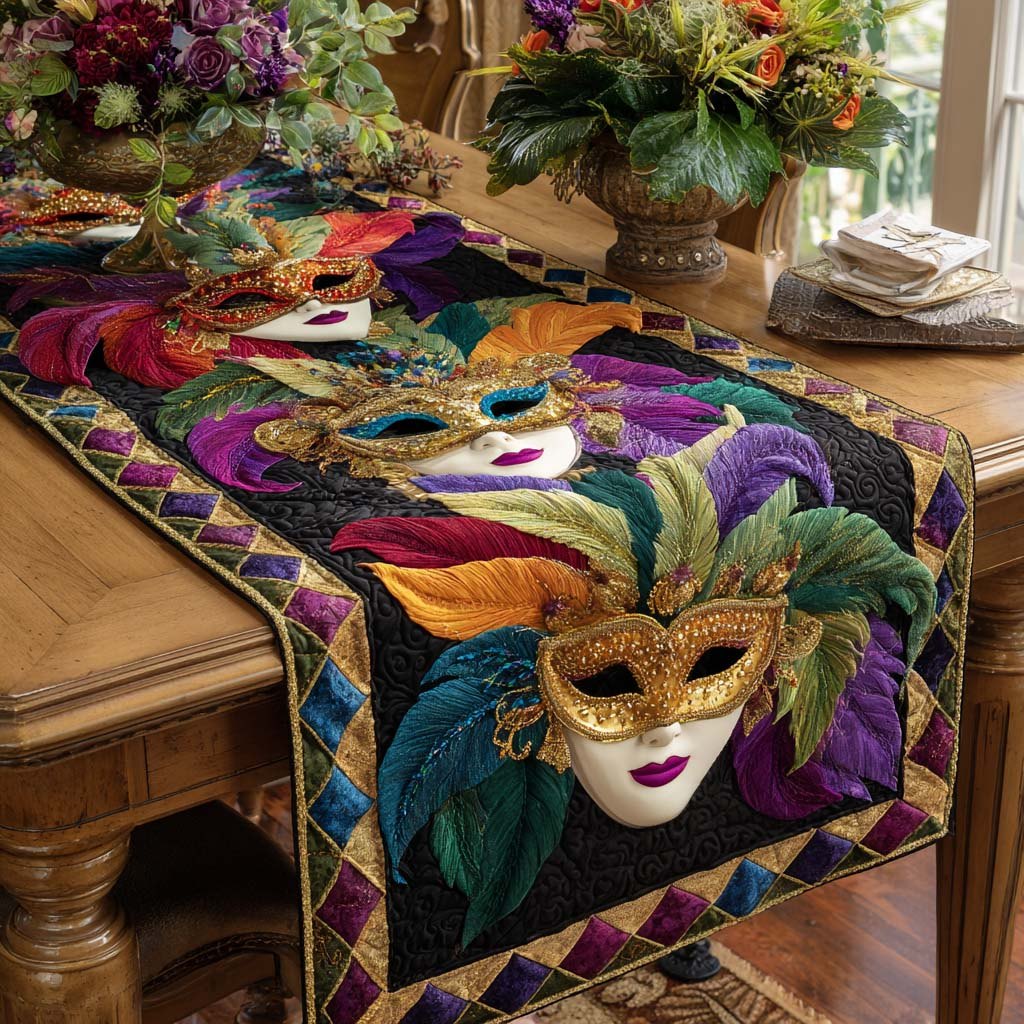 Royal Masquerade Table Runner