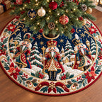 Royal Nutcracker Guard Christmas Tree Skirt