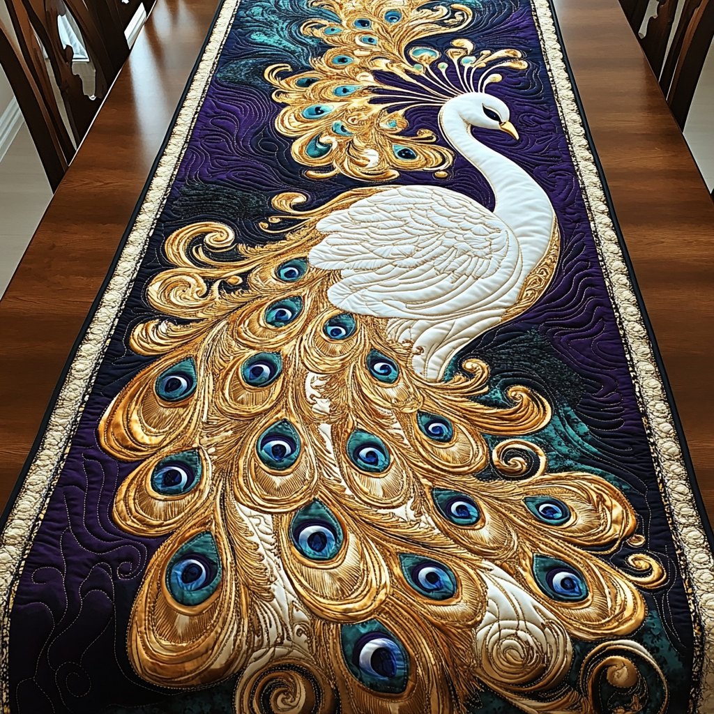 Royal Plumage Table Runner