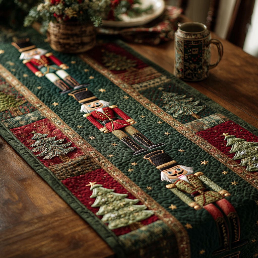 Royal Poinsettia Table Runner
