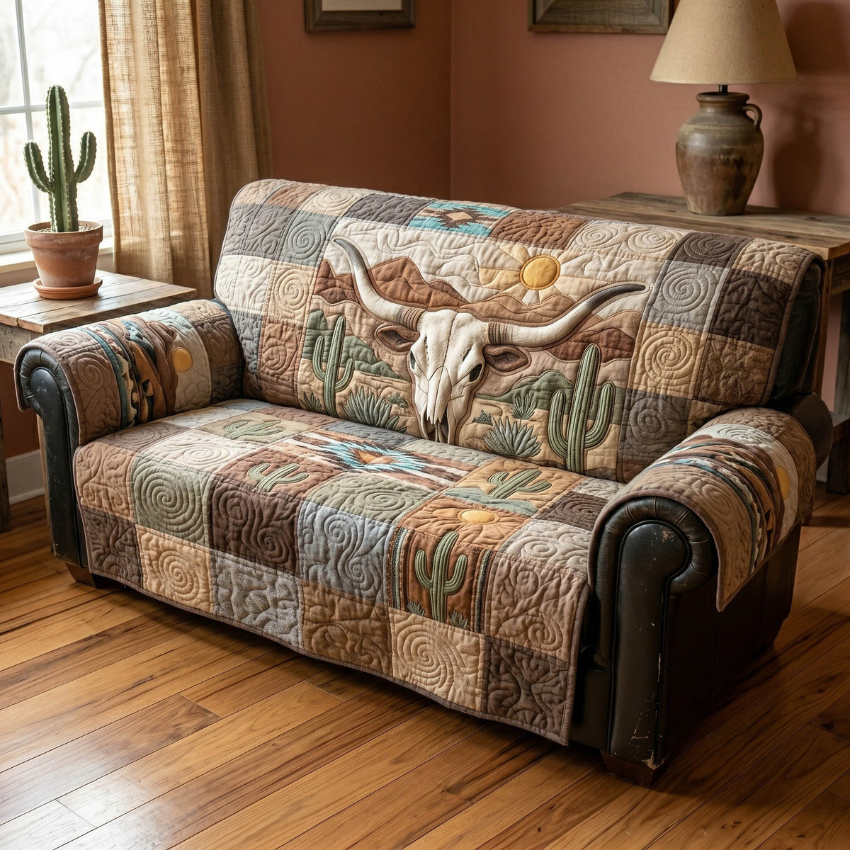 Rusted Halo Sofa Cover