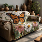 Rustic Daisy Sofa Cover