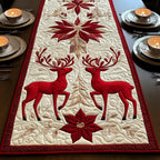 Rustic Deer Charm Table Runner