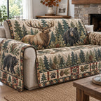 Rustic Forest Mystique Sofa Cover