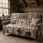 Rustic Forest Sofa Cover