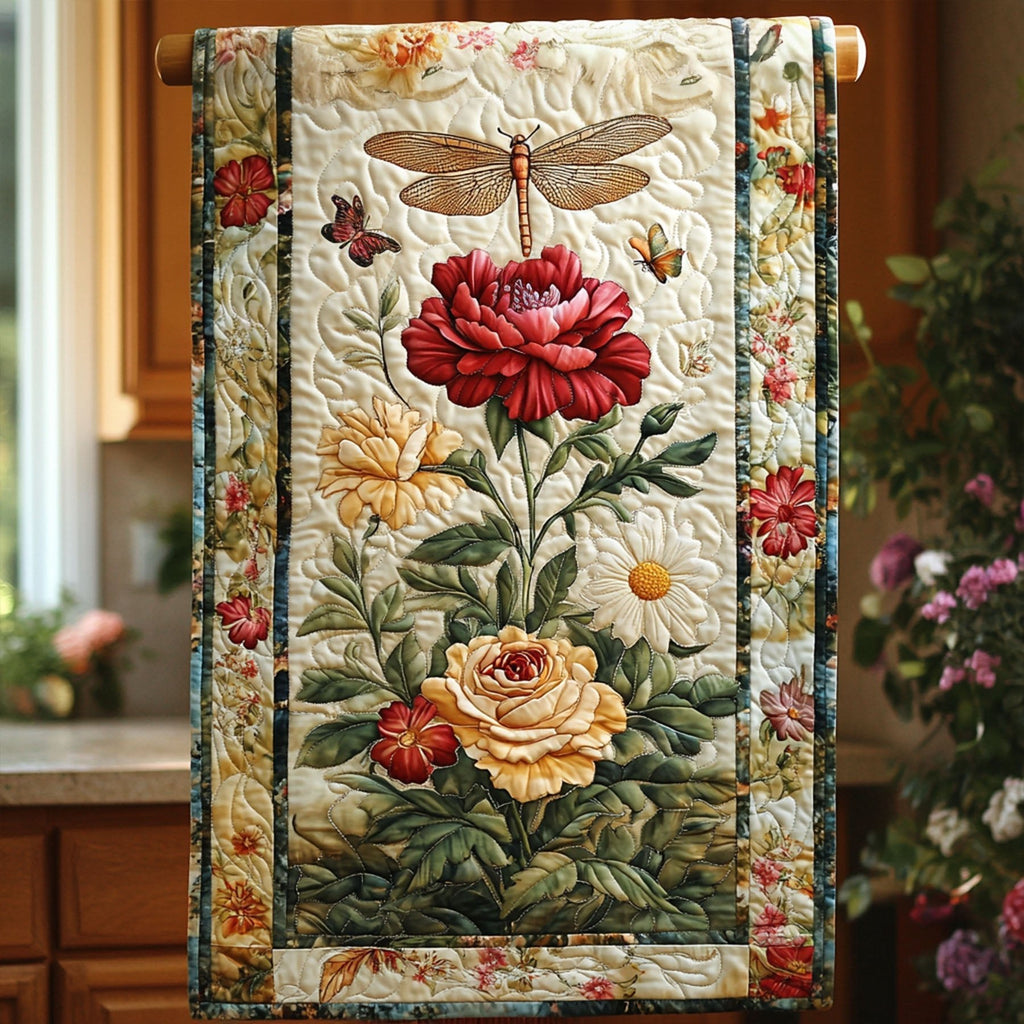 Rustic Garden Beauty Table Runner
