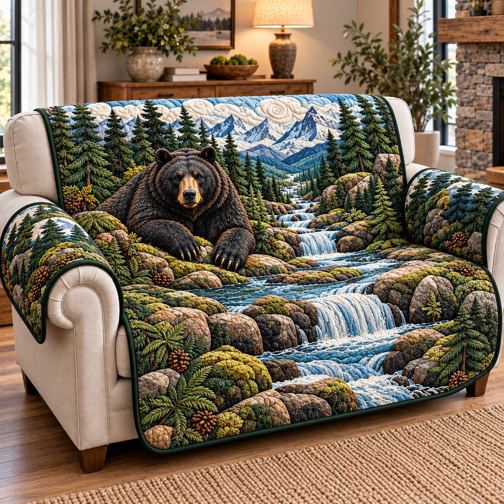 Rustic Guardian Sofa Cover