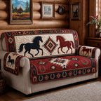 Rustic Horse Sofa Cover