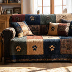 Rustic Paw Sofa Cover