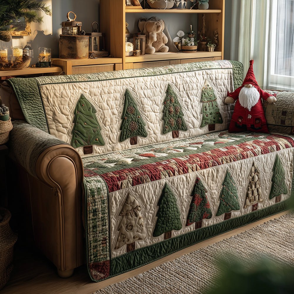 Rustic Pine Forest Sofa Cover