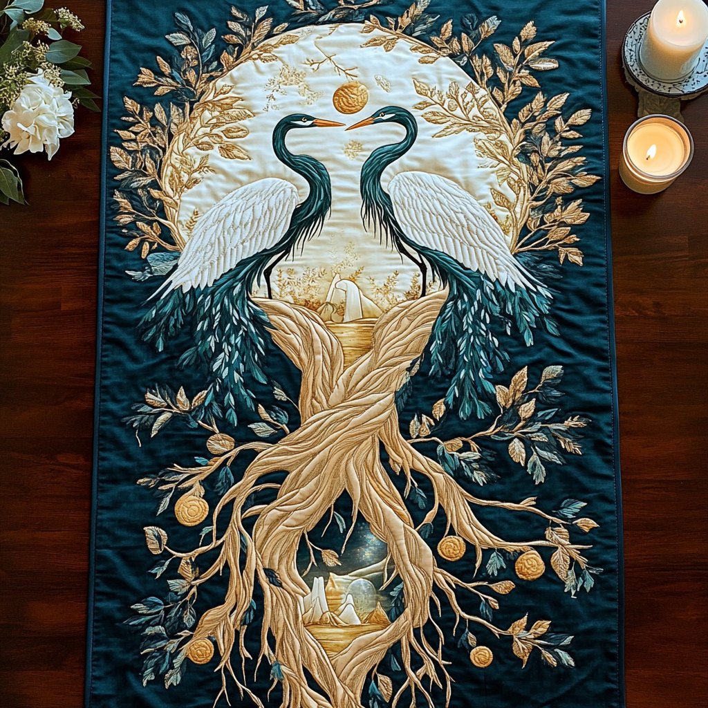 Rustic Reflection Table Runner