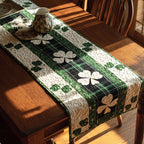 Rustic Shamrock Table Runner