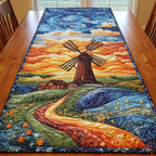 Rustic Spin Table Runner