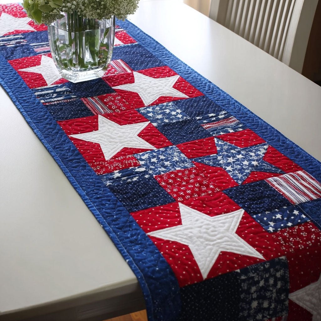 Rustic Star Table Runner