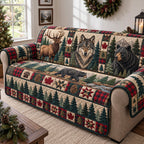 Rustic Woodland Meadow Sofa Cover