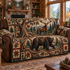 Rustic Woodland Memories Sofa Cover